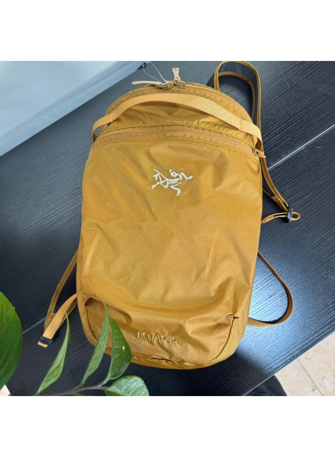 ARCTERYX Arc'teryx Heliad 15L Multi-functional Outdoor Backpack with Embroidered Logo for Hiking, Camping, Commuting, and Travel - Image 1